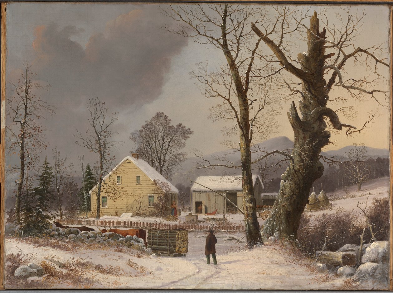 Winterlandschaft von George Henry Durrie