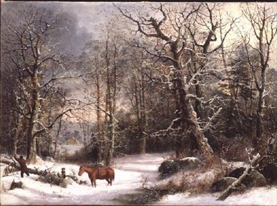 Holzfäller im Winter von George Henry Durrie