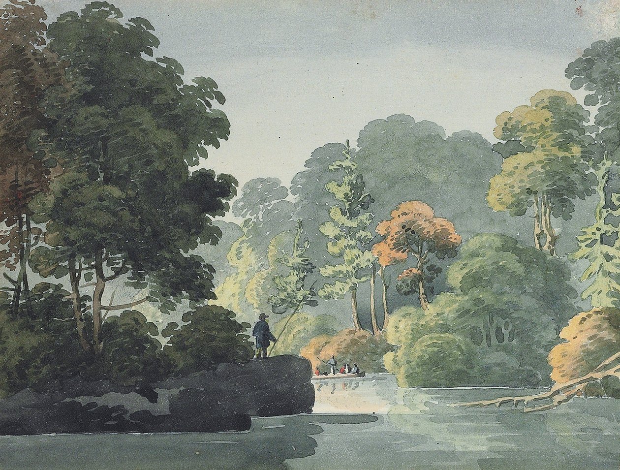 Fluss St. Charles, 1810 von George Heriot