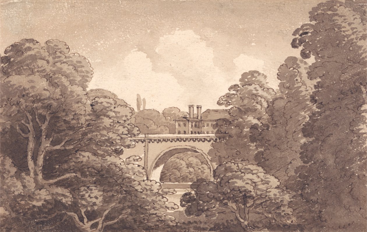 Ansicht einer Brücke von George Heriot