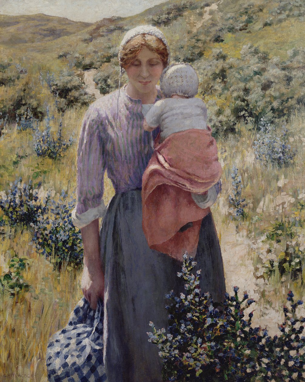 Die Wanderer von George Hitchcock