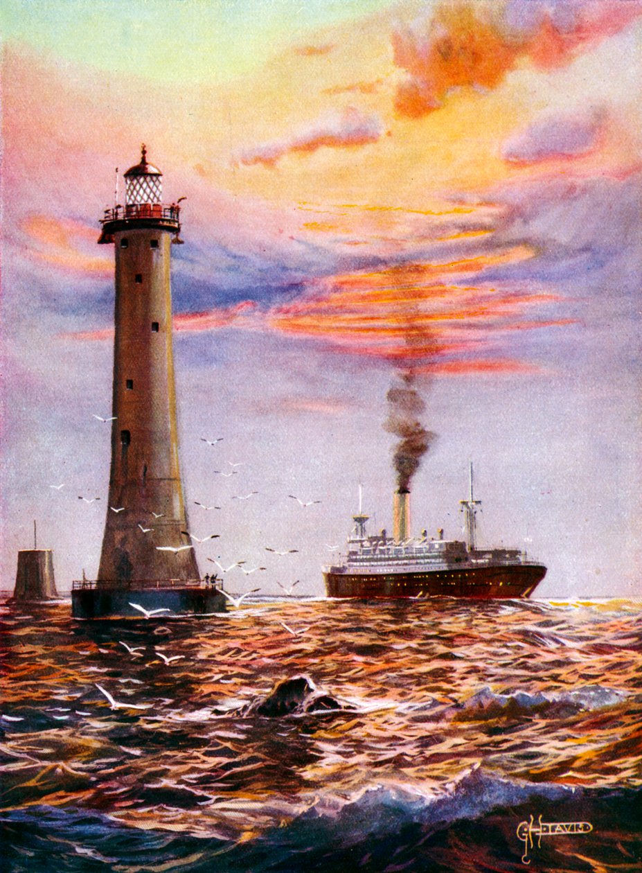 Eddystone-Leuchtturm, Plymouth von George Horace Davis