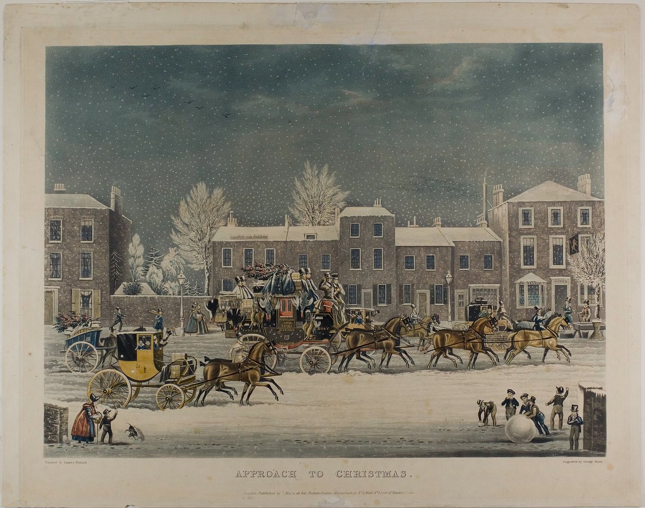 Annäherung an Weihnachten von George Hunt
