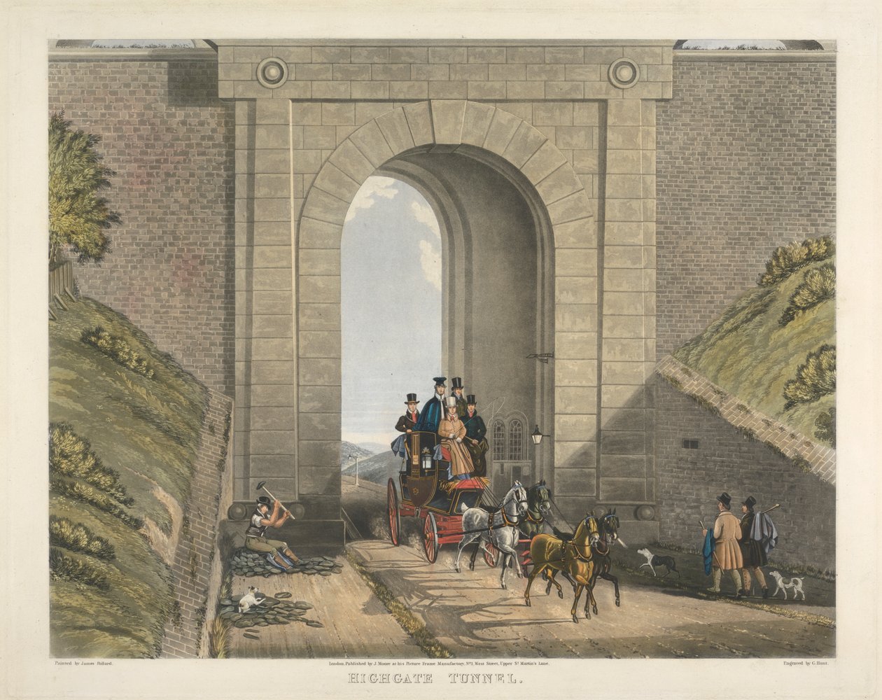 [Kutschenfahrt]: Highgate Tunnel von George Hunt