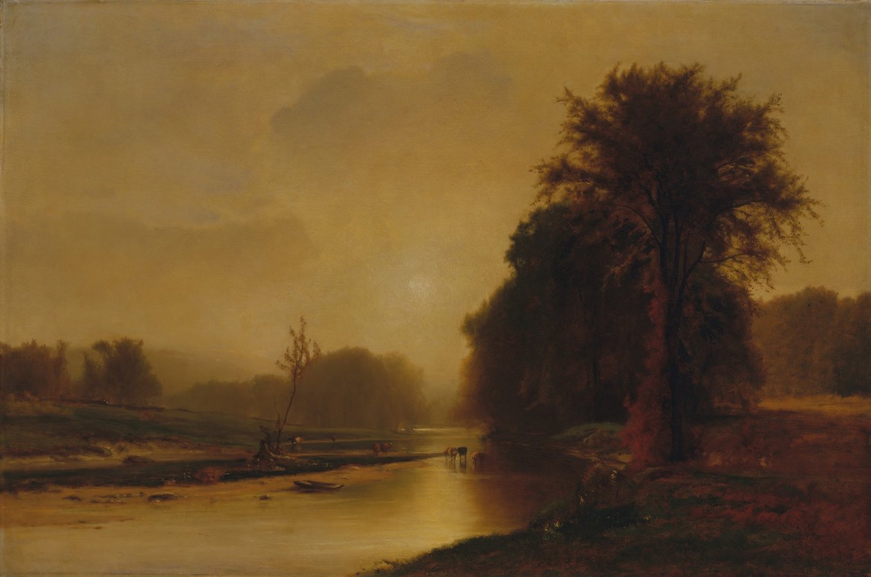 Herbstwiesen, 1869 von George Inness