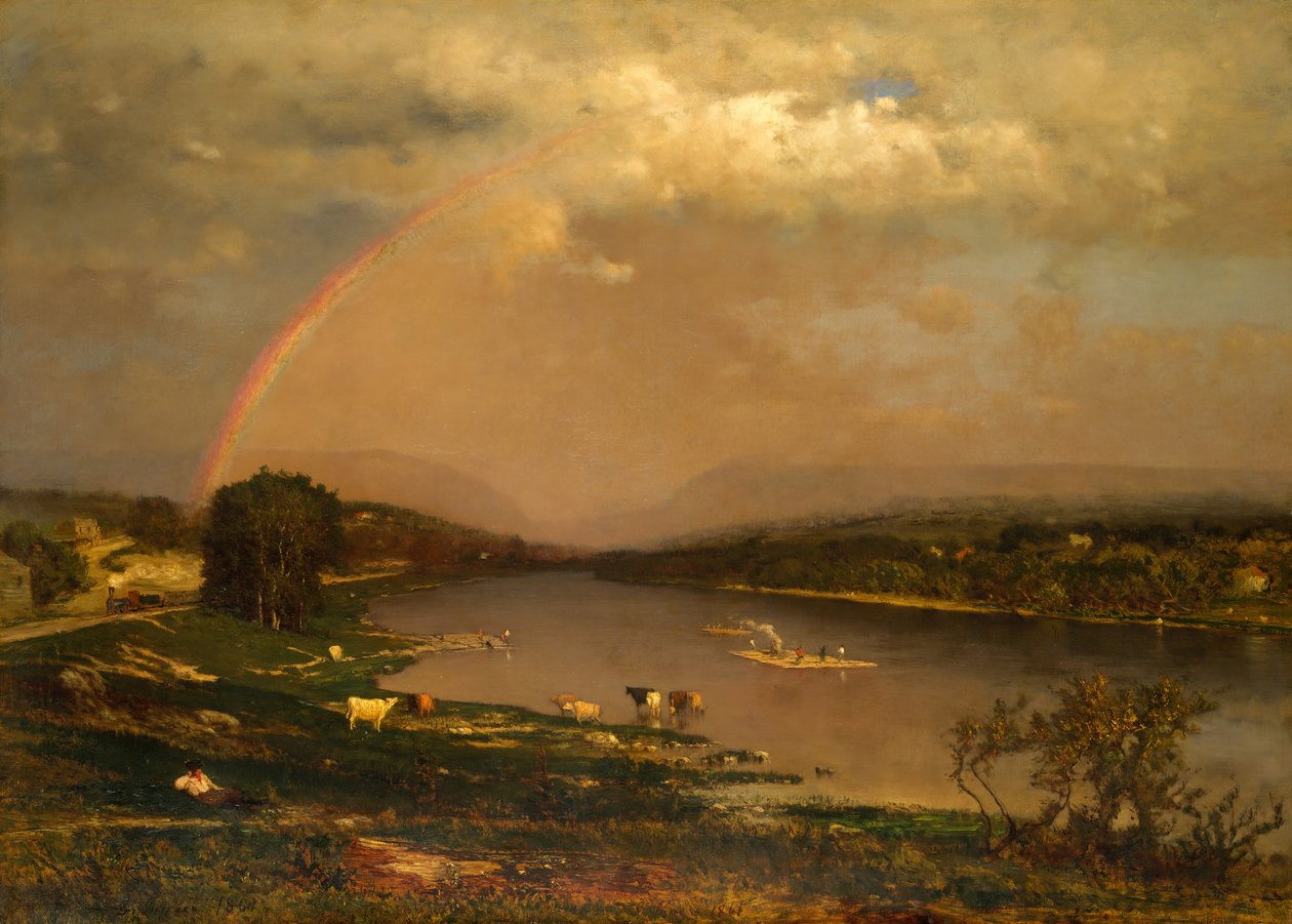 Delaware Water Gap, 1861 von George Inness