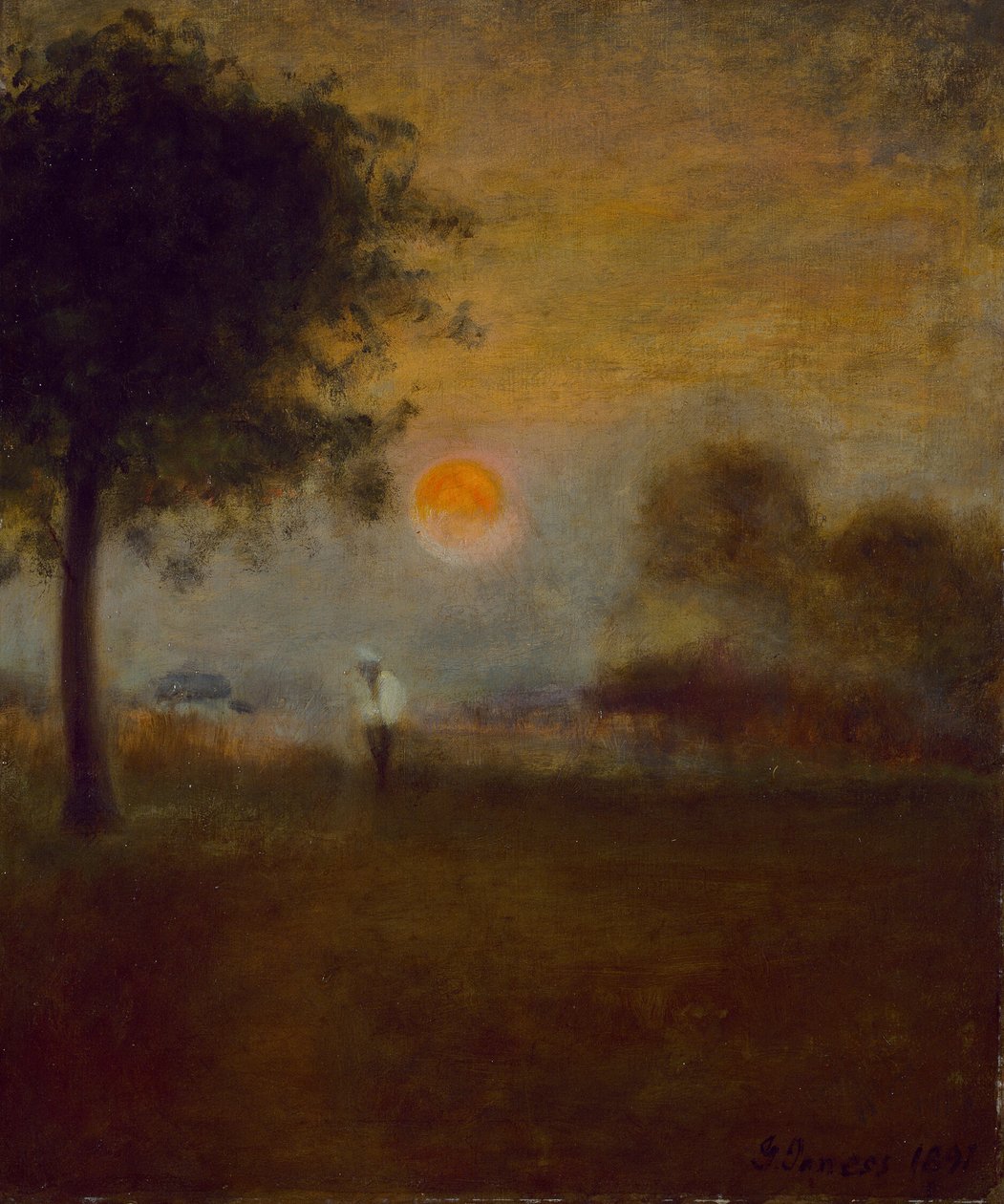 Mondaufgang von George Inness