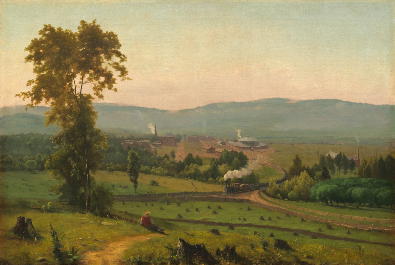 Das Lackawanna-Tal, ca. 1856 von George Inness