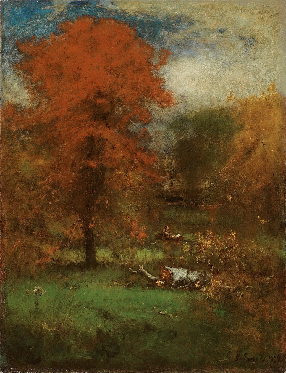 Der Mühlenteich von George Inness