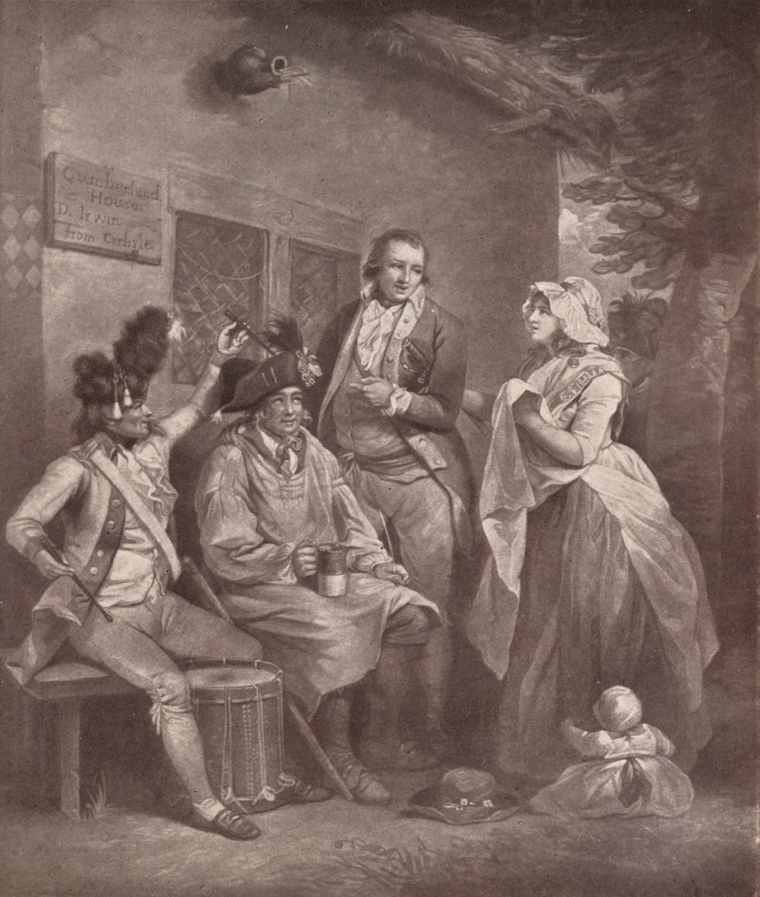 Trepanning eines Rekruten von George Keating