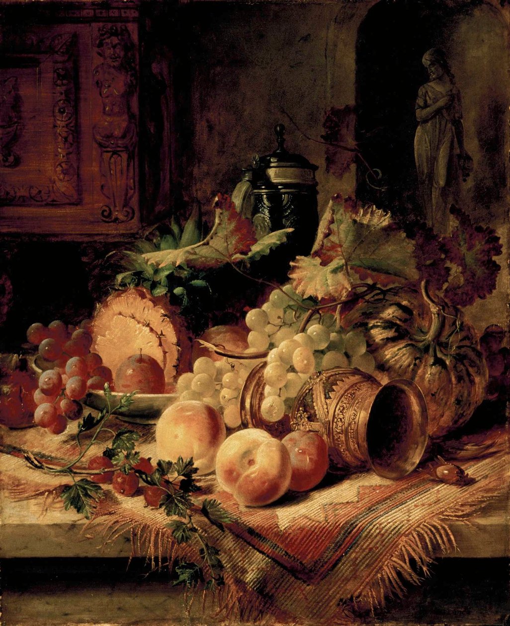 Stillleben - Obst von George Lance