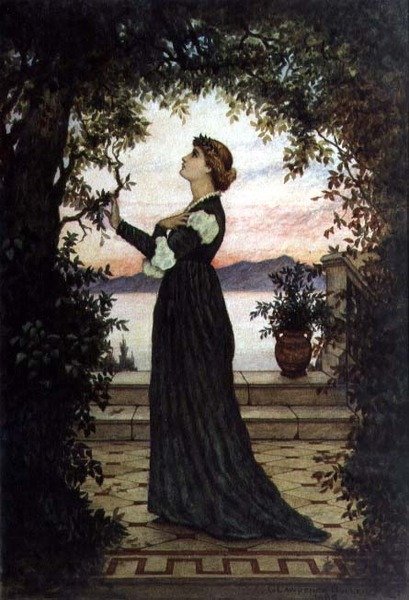 Im Laubengang von George Lawrence Bulleid