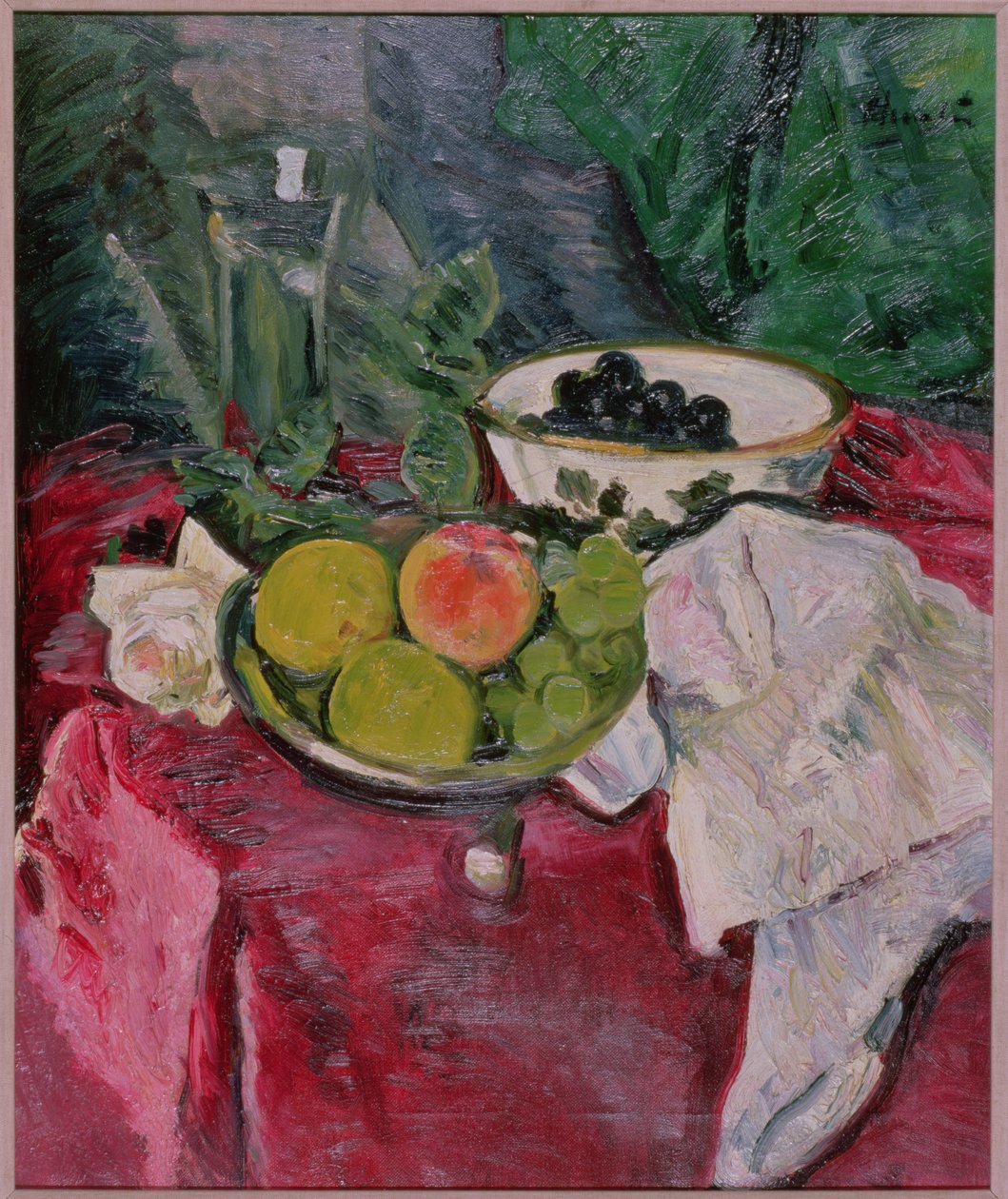 Das rote Tuch von George Leslie Hunter