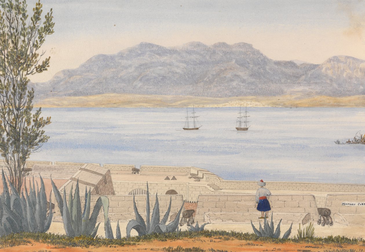 Algeciras von Gibraltar von George Lothian Hall
