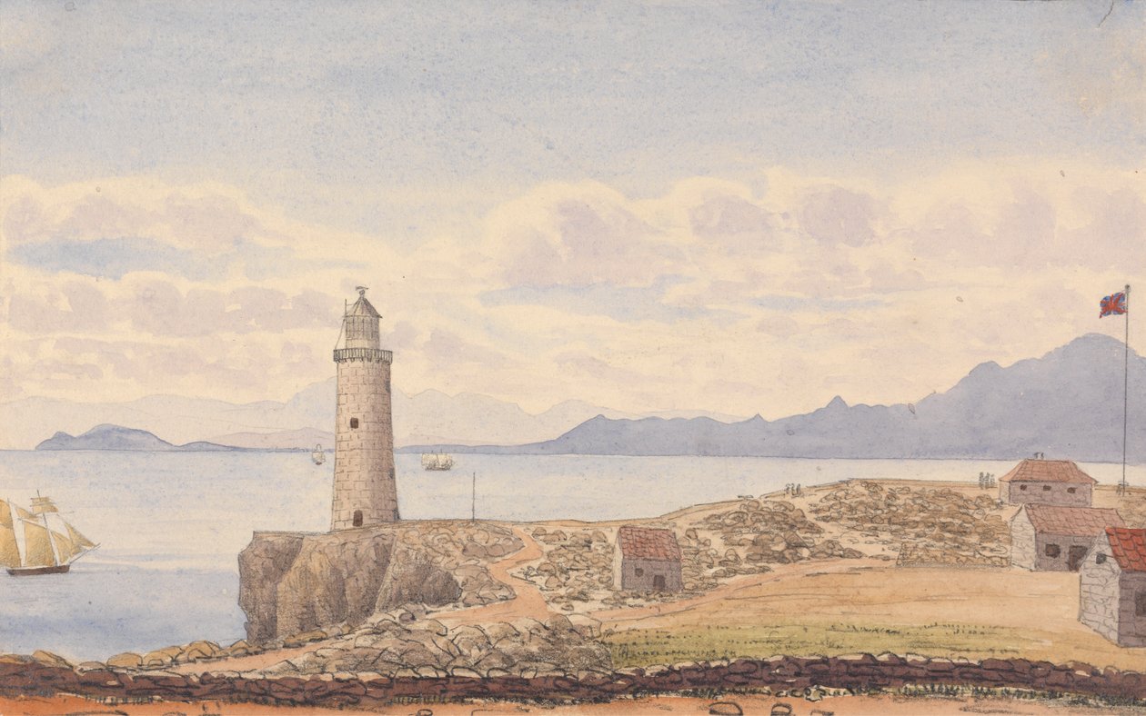 Europa-Leuchtturm, Ceuta, Spanien von George Lothian Hall