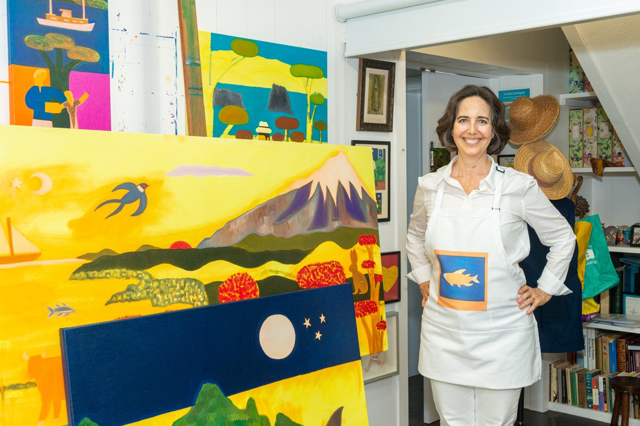 Cristina Rodriguez in ihrem Studio, 2022 von Bartolome Esteban and studio Murillo