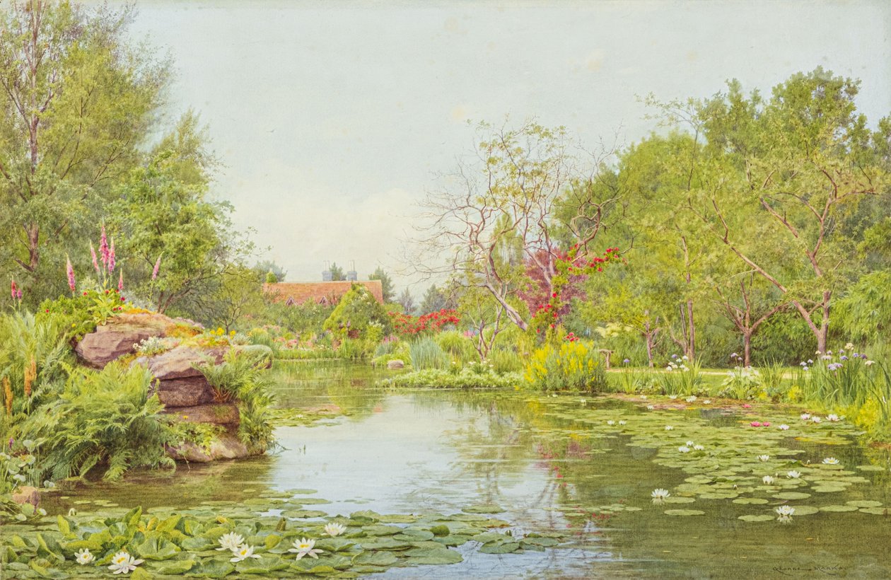 Der Seerosenteich von George Marks