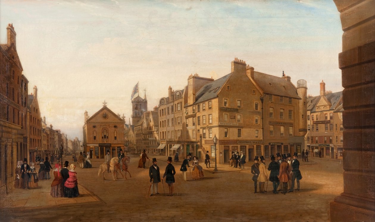 Union Hall, High Street Dundee von George McGillivray