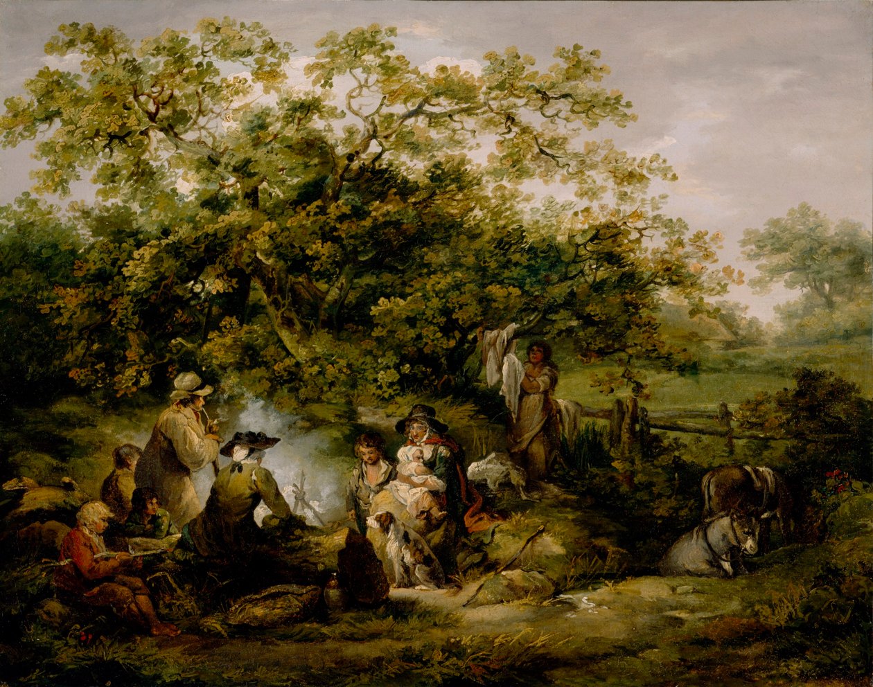 Zigeunerlager von George Morland