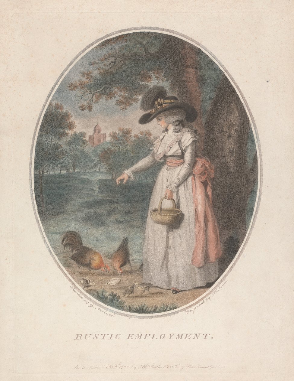 Ländliche Beschäftigung von George Morland