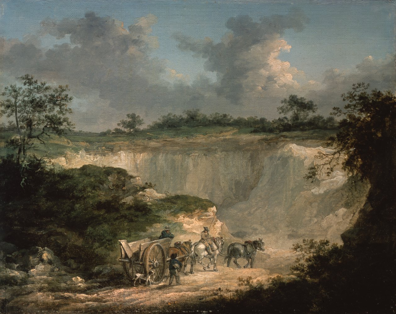 Der Steinbruch von George Morland