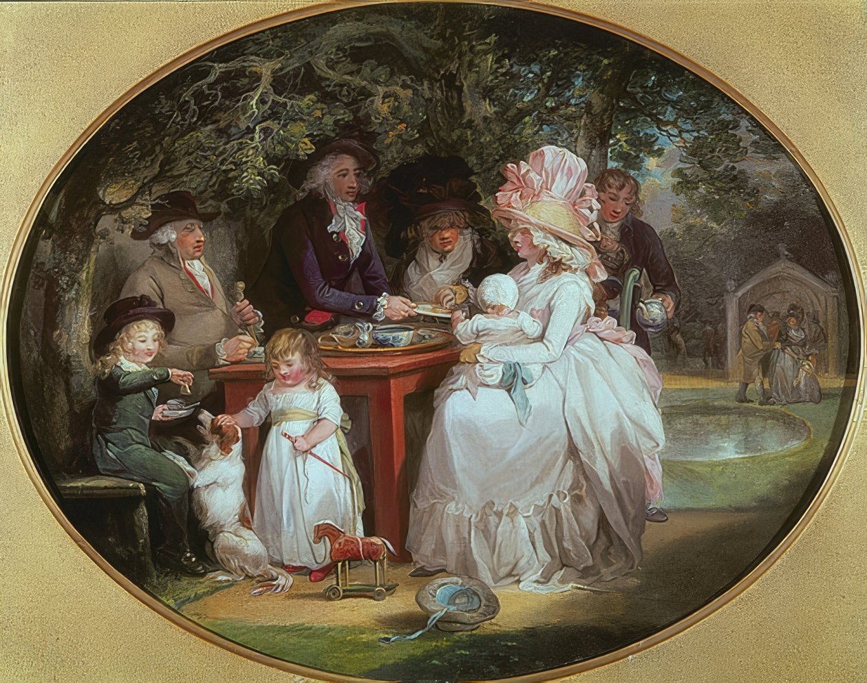 Der Teegarten, 1790 von George Morland