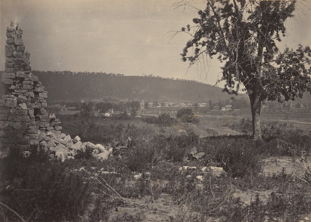 Ringold, Georgia, 1860er Jahre von George N. Barnard