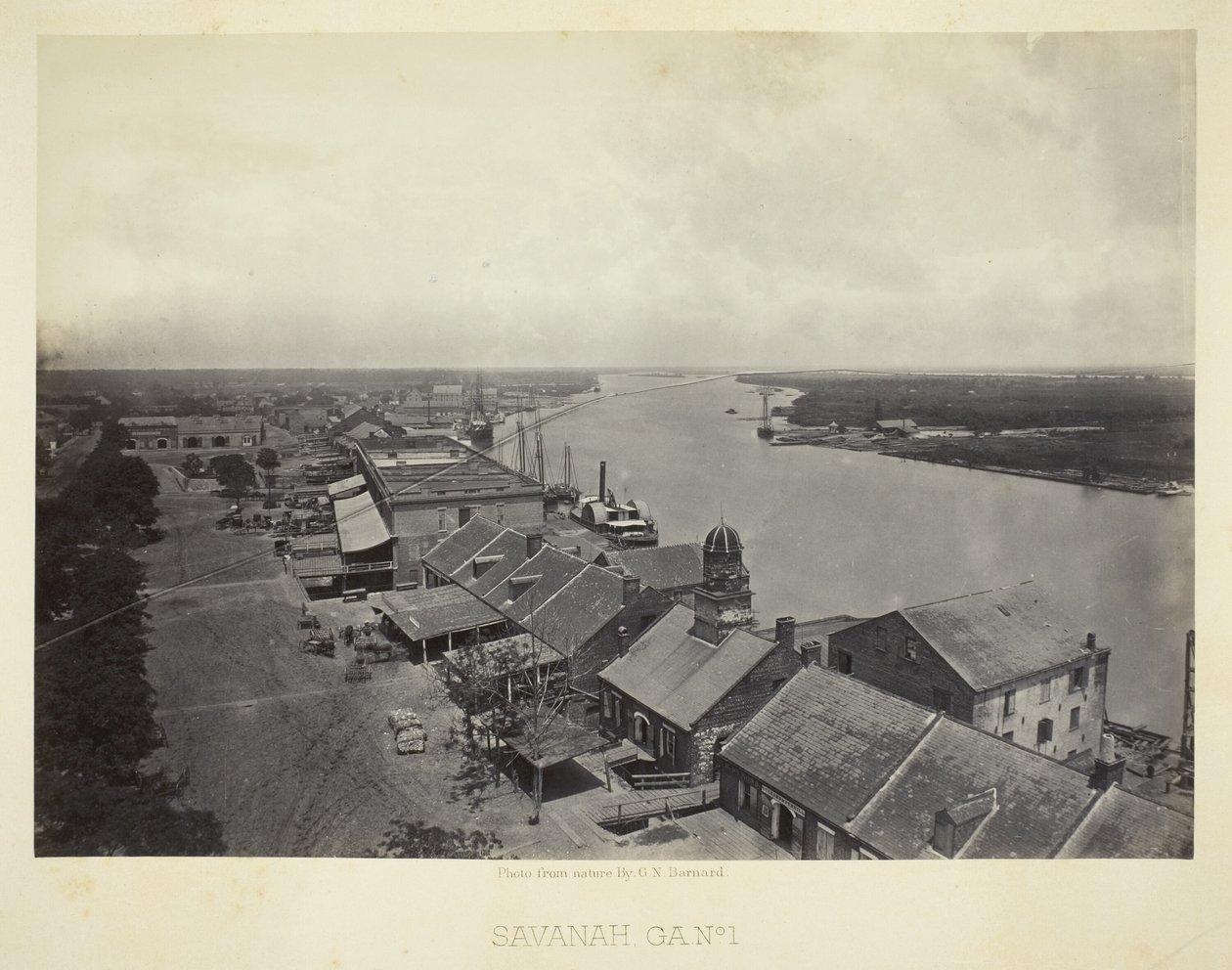 Savannah, GA, Nr. 1 von George N. Barnard