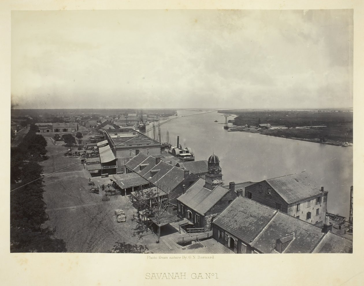 Savannah, GA, Nr. 1 von George N. Barnard