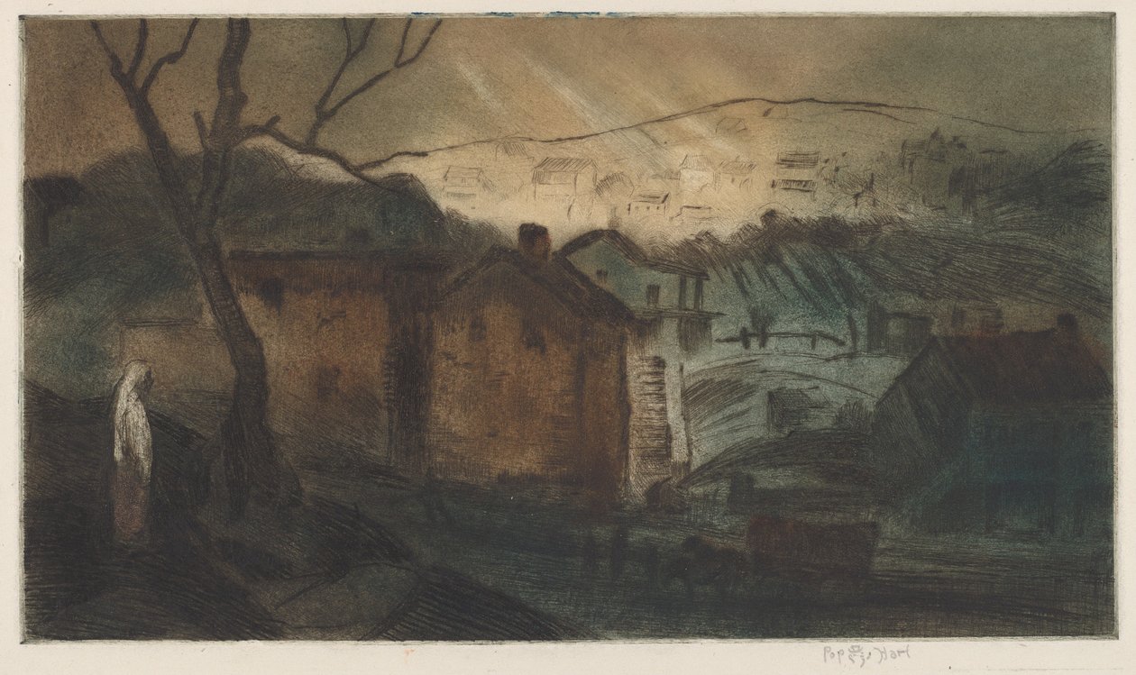 Jersey-Hügel von George Overbury