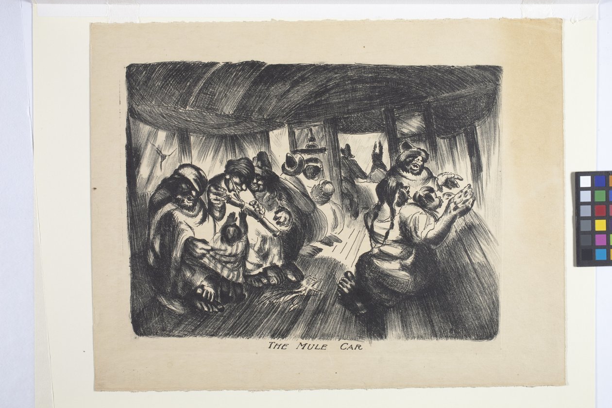 Der Maultierwagen von George Overbury
