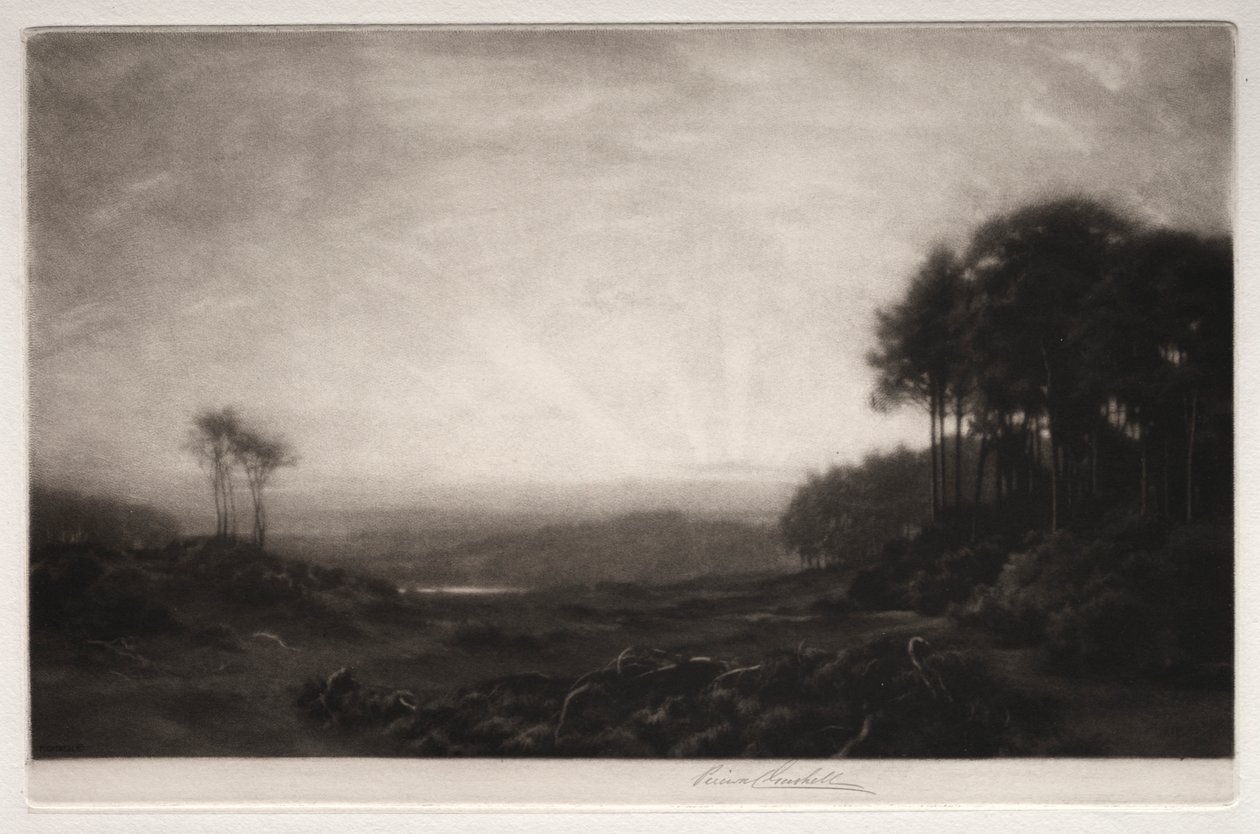 Landschaft von George Percival Gaskell