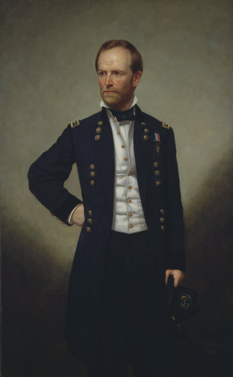 William T. Sherman von George Peter Alexander Healy