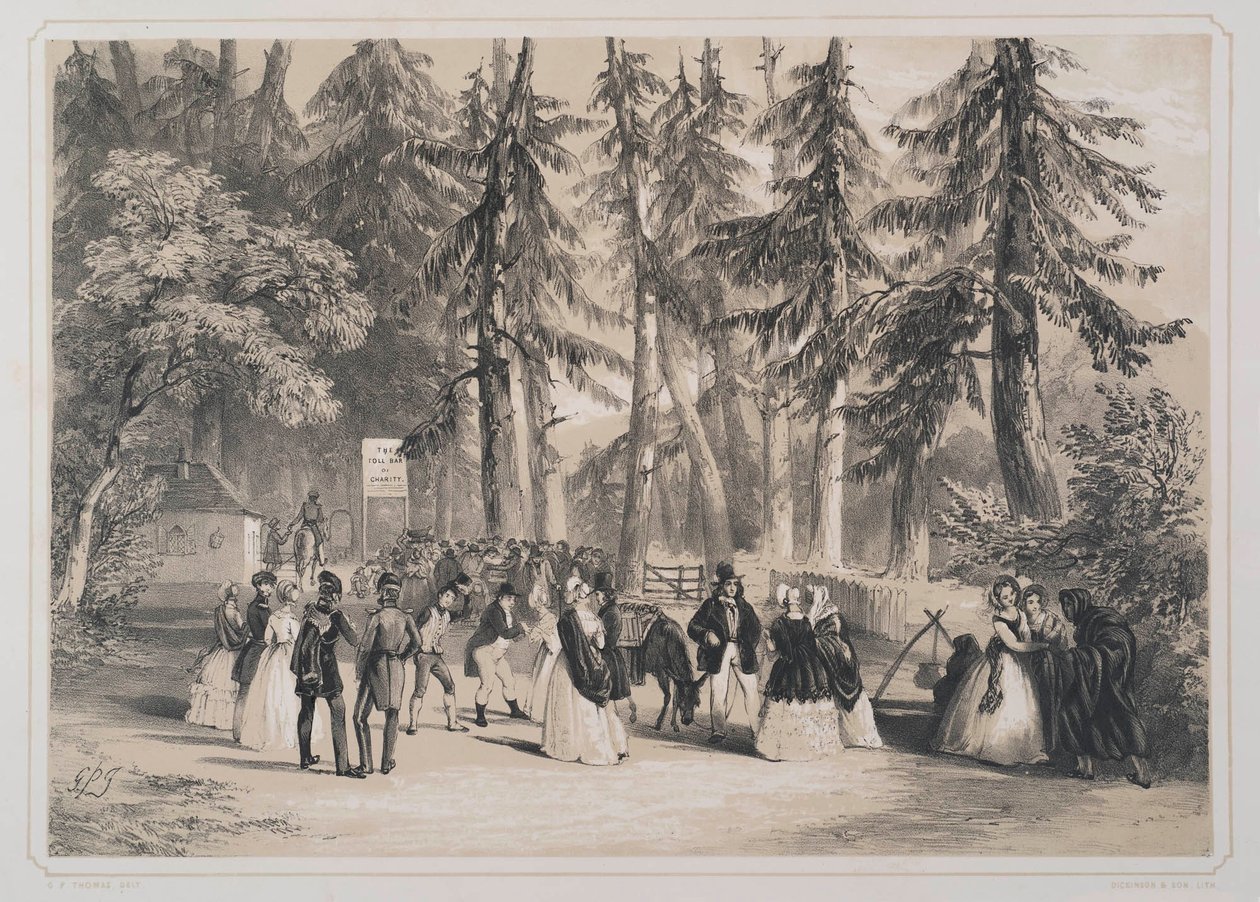 Fancy Fair in Annandale von George Powell Thomas