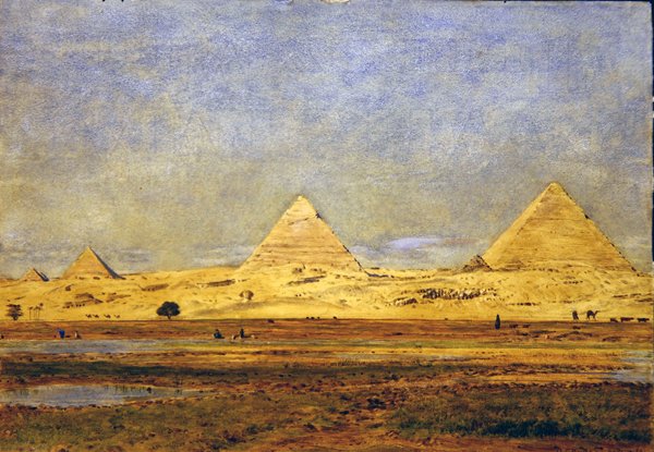Pyramiden und Sphinx von Gizeh von George Price Boyce