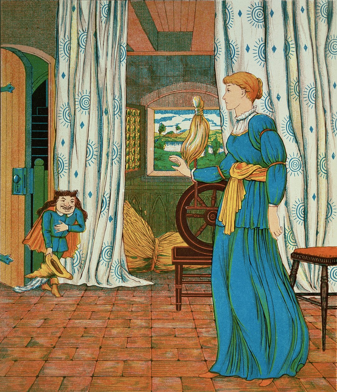 Rumpelstilzchen mit der Prinzessin von George R. Halkett
