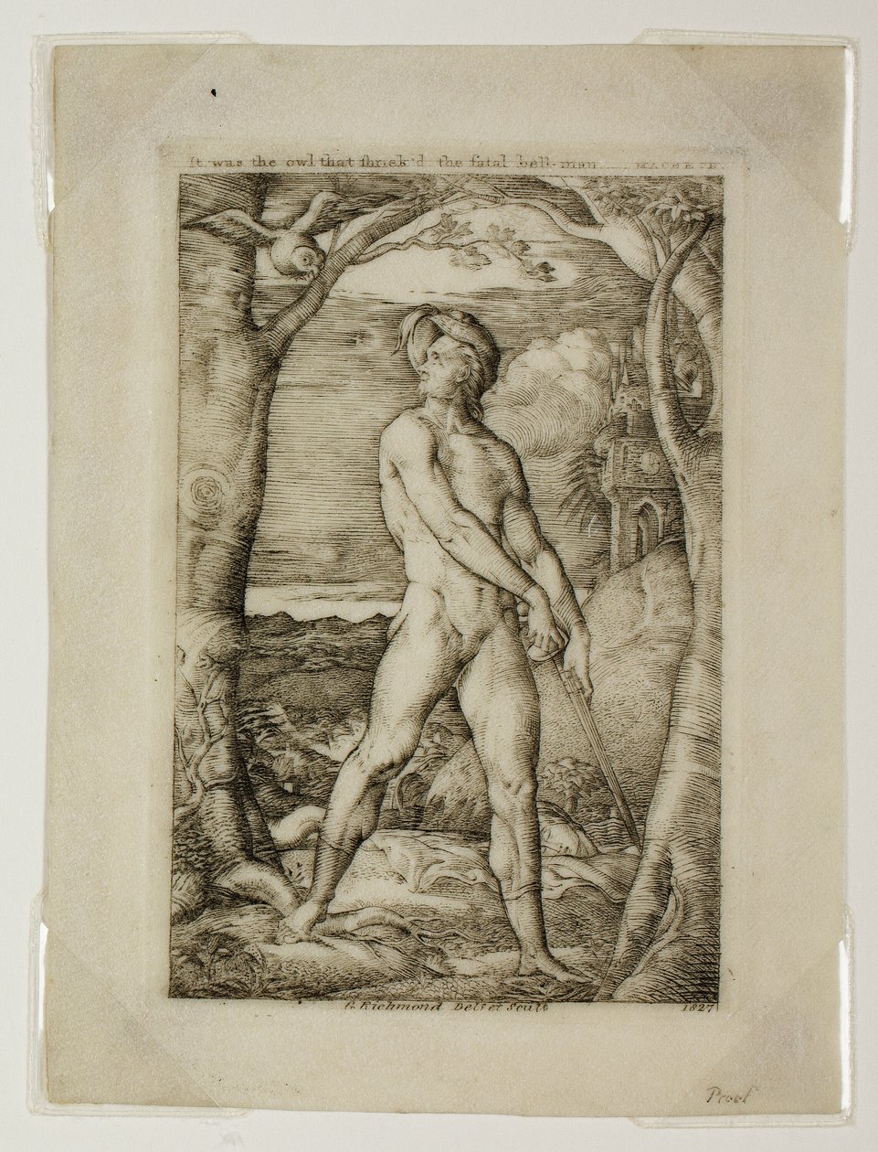 Der tödliche Nachtwächter von George Richmond
