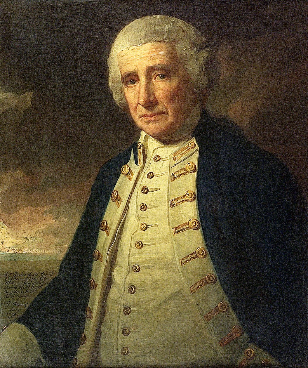 Admiral John Forbes (1714-1796) von George Romney