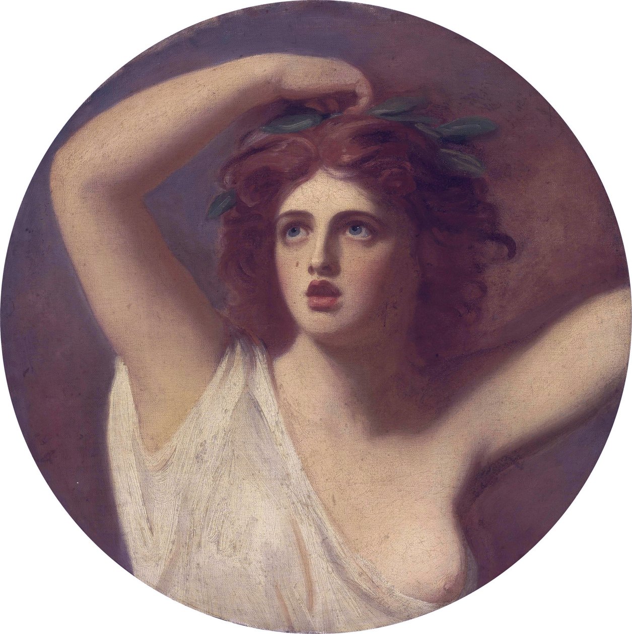 Emma, Lady Hamilton als Kassandra von George Romney