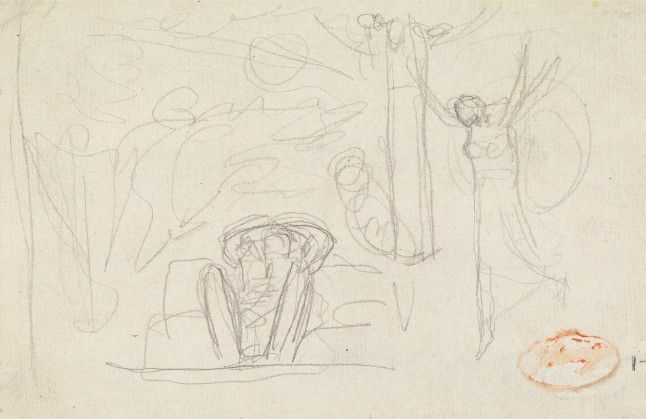 Figurenkompositionsstudie 38 von George Romney