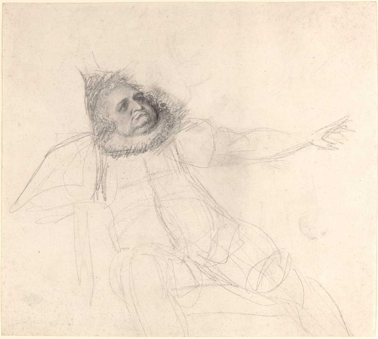 John Henderson als Falstaff von George Romney