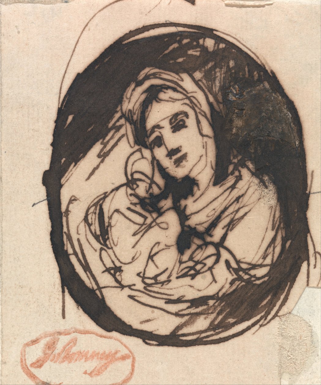 Mutter und Kind von George Romney