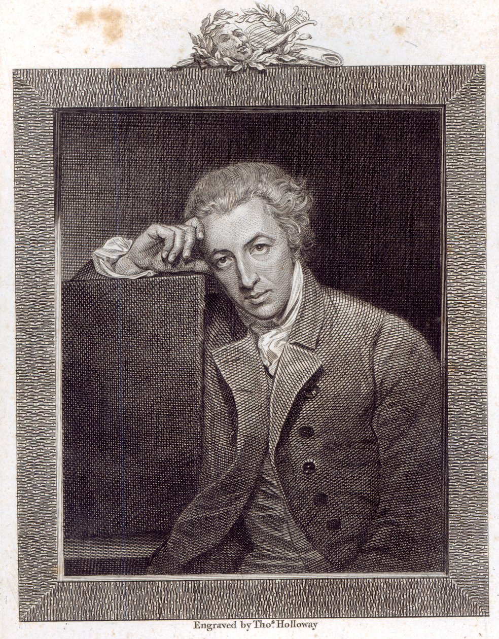 Porträt von William Hayley von George Romney