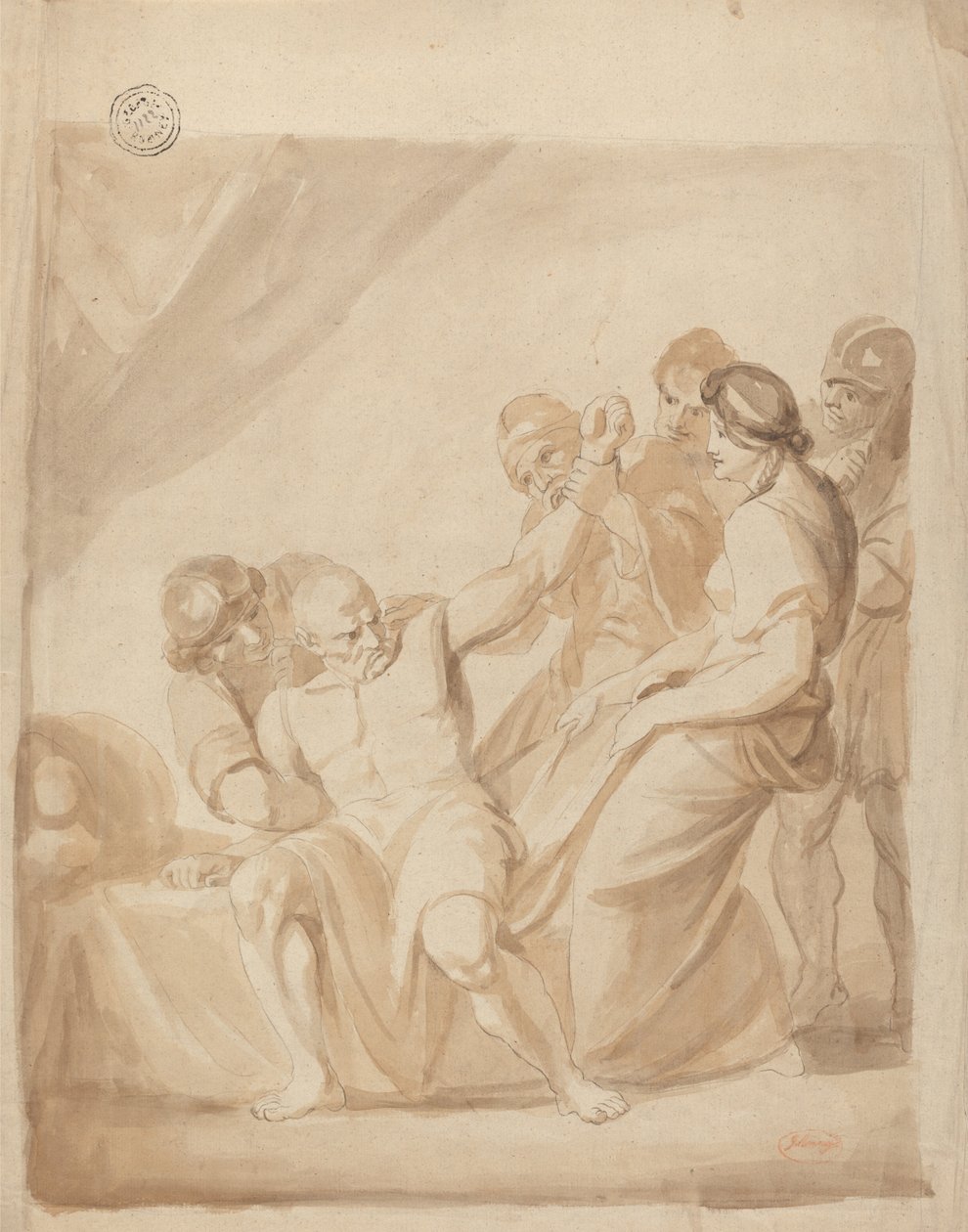 Samson überwältigt von George Romney