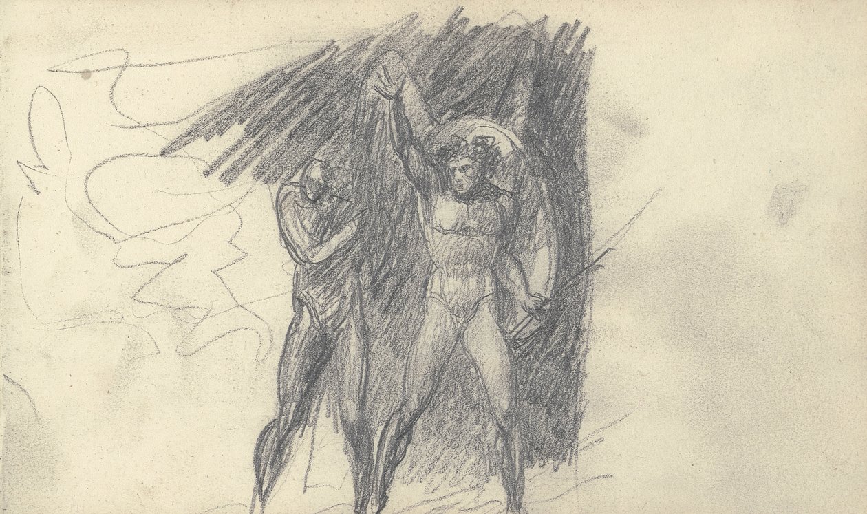 Skizzenbuchzeichnung von George Romney