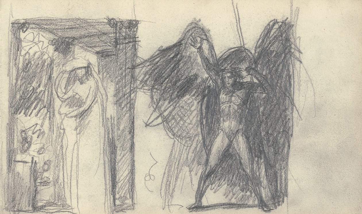 Skizzenbuchzeichnung von George Romney