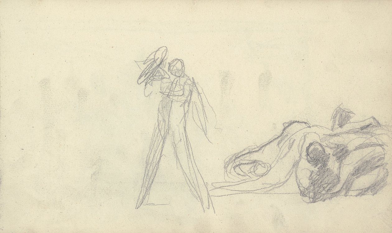 Skizzenbuchzeichnung von George Romney