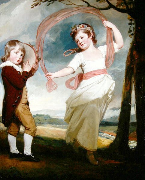 Die Cornewall-Kinder von George Romney