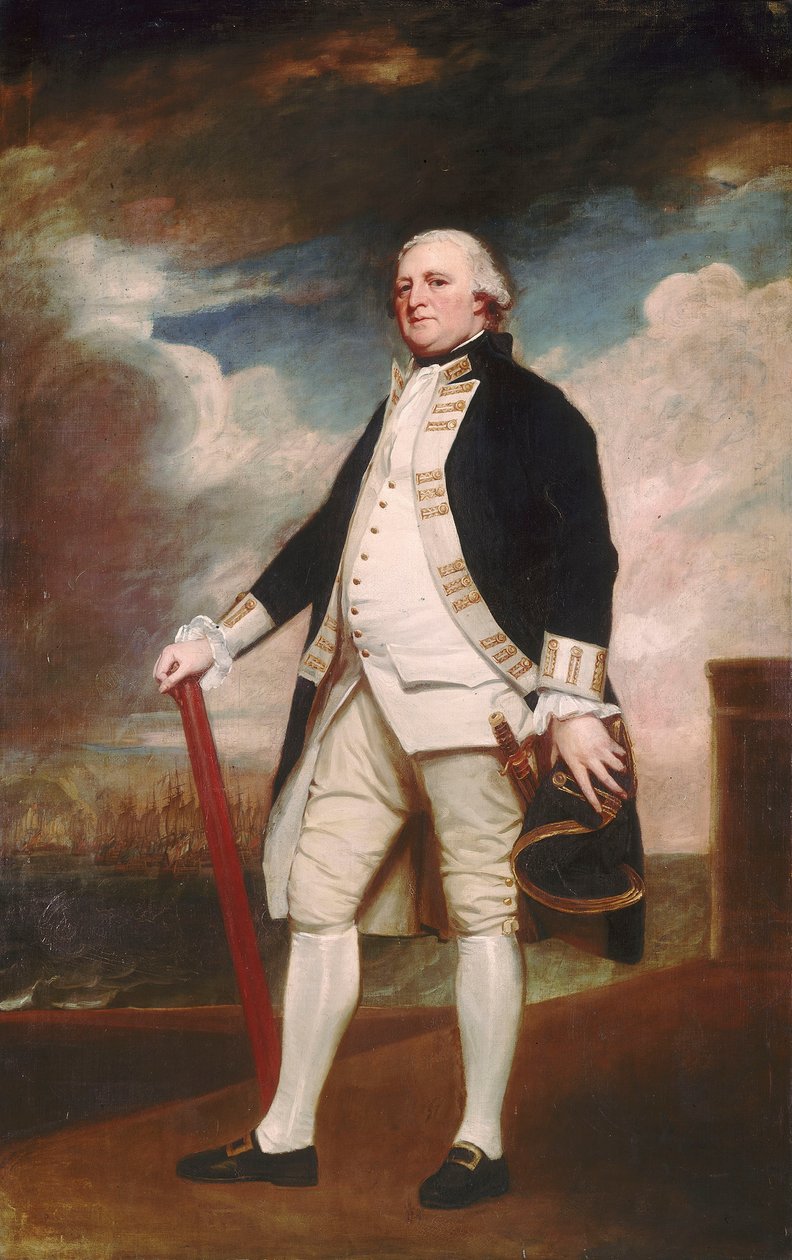 Vizeadmiral George Darby (circa 1720-1790) von George Romney