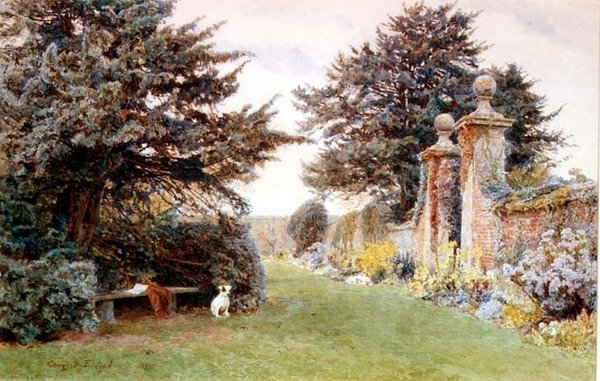 Bulwick, das Tor von George Samuel Elgood